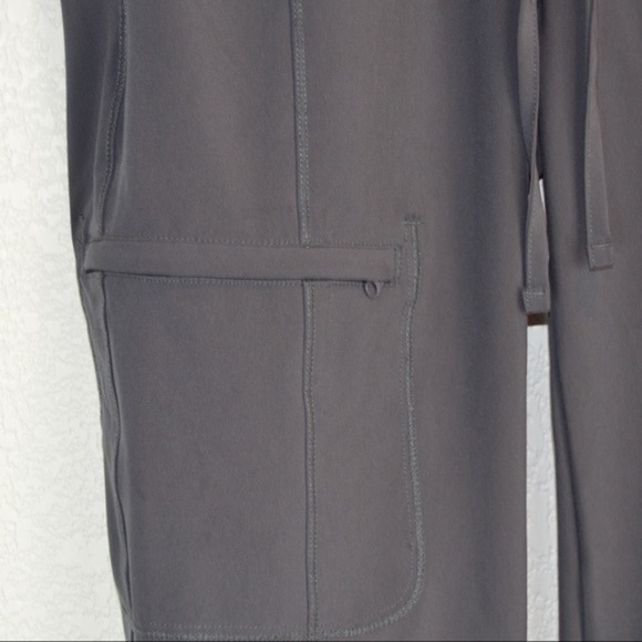 Cherokee Low Rise Straight Drawstring Scrub Pants - Picture 4 of 8